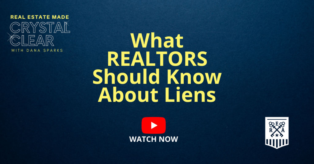 Education For Real Estate Agents - All About Liens